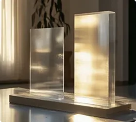 Plexiglass per arredamento e design